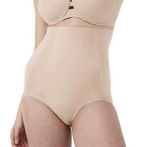 SPANX Beige High-Rise Shapewear